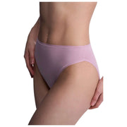 Natori Bliss Bare Cotton High Cut Slip - Roze Mist