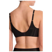 Natori Cloud Comfort T-shirtbeha met gladde achterkant - Zwart