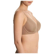 Natori Cloud Comfort T-shirtbeha met gladde achterkant - Dune Tan