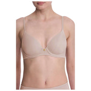 Natori Cloud Comfort T-shirtbeha met gladde achterkant - Licht mokka