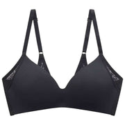 Natori Pretty Smooth Smoothing draadloze T-shirt-bh - zwart