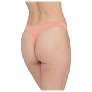 Skarlett Blue Entice kanten string aan de voorkant - Anjer/Nylon Tan