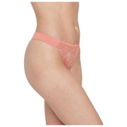Skarlett Blue Entice kanten string aan de voorkant - Anjer/Nylon Tan