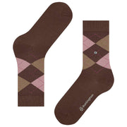 Burlington Marylebone Sokken - Bruin/Beige/Roze