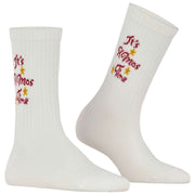 Burlington kerstcadeauset sokken - wit/rood