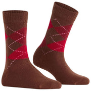 Burlington Whitby Sokken - Bruin/Rood