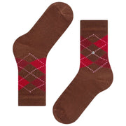 Burlington Whitby Sokken - Bruin/Rood