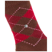 Burlington Whitby Sokken - Bruin/Rood