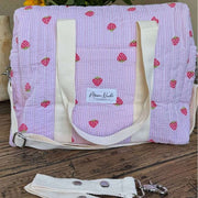 Moon Nude Strawberry Luiertas - Roze/Rood