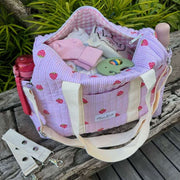 Moon Nude Strawberry Luiertas - Roze/Rood