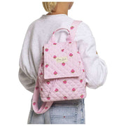 Moon Nude Strawberry Flap Rugzak - Roze/Rood