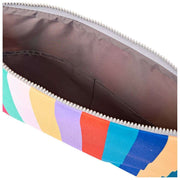 Roka Brick Lane laptophoes van gerecycled canvas - brede strepen