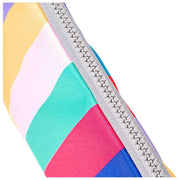 Roka Brick Lane laptophoes van gerecycled canvas - brede strepen