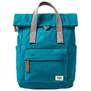 Roka Canfield B kleine rugzak van gerecycled nylon - Noordzeeblauw