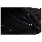 Vivienne Westwood Highland Kleine Rugzak - Zwart/Zilver