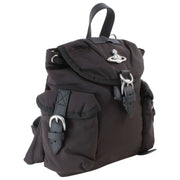 Vivienne Westwood Highland Kleine Rugzak - Zwart/Zilver