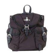 Vivienne Westwood Highland Kleine Rugzak - Zwart/Zilver