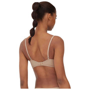 Skarlett blauwe prestige draadloze push-up bh - kasjmierbruin