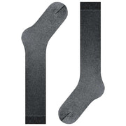 Falke Glitter 30 Denier Kniekousen - Zwart/Zilver