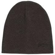Superdry & Co Essential Logo Knitted Beanie Hat - Iron Grey