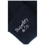 Superdry & Co Heritage Ribgebreide Handschoenen - Eclipse Marine