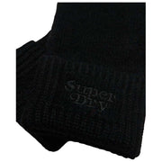Superdry & Co Ribbed Knitted Gloves - Black