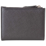 Vivienne Westwood Saffiano Slim Flap Kaarthouder Portemonnee - Zwart