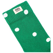 Roka Wimbledon Crew Sokken - Amazon Dot Groen/Wit
