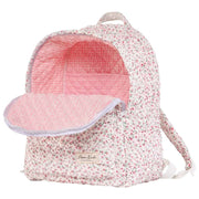 Moon Nude Peony Large Rugzak - Roze/Wit