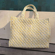Moon Nude Buttercup Large Shopper Bag - Geel/Wit