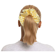 Moon Nude Buttercup Scrunchie - Geel/Wit