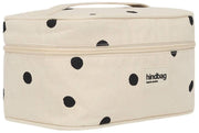 Hindbag Gaspard Vanity Bag - Gebroken witte stip