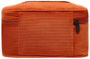 Hindbag Gaspard Vanity Bag - Fluweel Baksteen Oranje