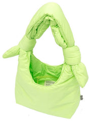 Lefrik Biwa Puffy Mini -schoudertas - Lime Green