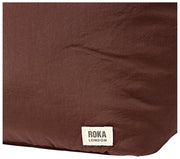 Roka Oxford Medium Taslon Schoudertas - Chocoladebruin
