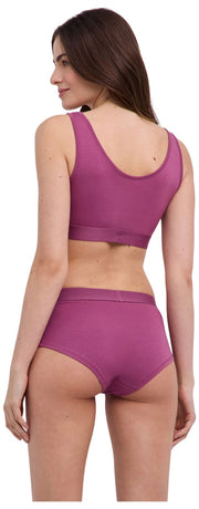 Falke Daily Comfort 2-pack bustier bralette - roze/oranje