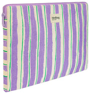 Hindbag Ava Medium 15inch Laptoptas - Groen/Parma Strepen