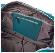 Roka Gatwick medium plunjezak van gerecycled canvas - diep blauwgroen