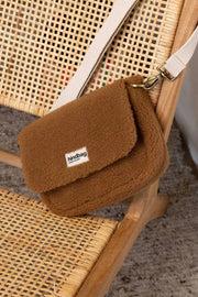 Hindbag Margault Teddy Schoudertas - Bruin