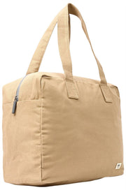 Roka Sloane middelgrote draagtas van katoenen canvas - Safari Beige