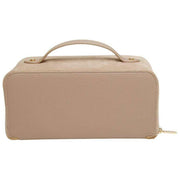 Alice Wheeler London Kensington Suede Treinkoffer - Nerts Crème