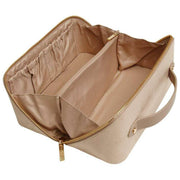 Alice Wheeler London Kensington Suede Treinkoffer - Nerts Crème