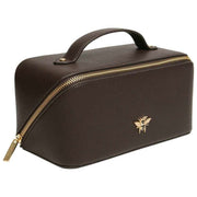 Alice Wheeler London Luxe Treinkoffer - Chocoladebruin