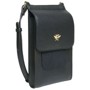 Alice Wheeler London Mini Bloomsbury Crossbody Tas - Zwart