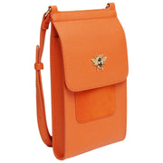 Alice Wheeler London Mini Bloomsbury Crossbody Tas - Oranje