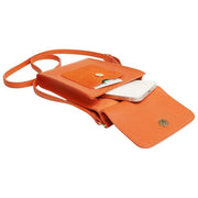 Alice Wheeler London Mini Bloomsbury Crossbody Tas - Oranje
