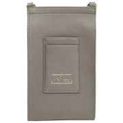 Alice Wheeler London Mini Bloomsbury Crossbody Tas - Leisteengrijs