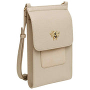 Alice Wheeler London Mini Bloomsbury Crossbodytas - Steenbeige