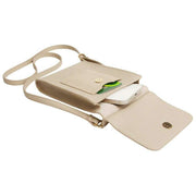 Alice Wheeler London Mini Bloomsbury Crossbodytas - Steenbeige