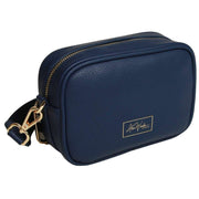 Alice Wheeler London Mini Camera Crossbody Bag - Navy